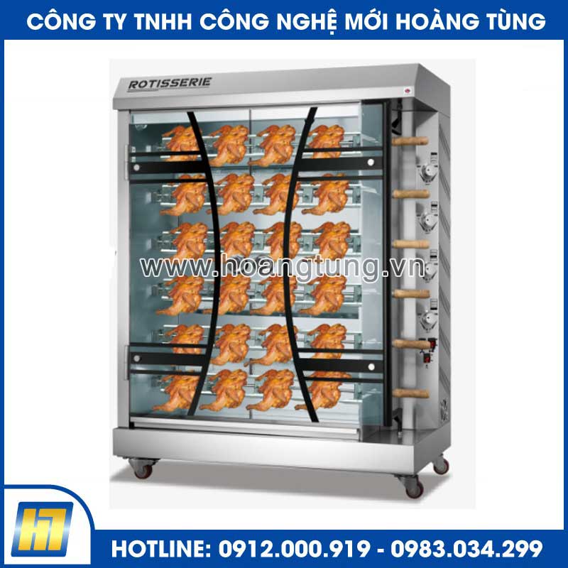 Tủ Nướng Gà Công Nghiệp 6 Tầng
